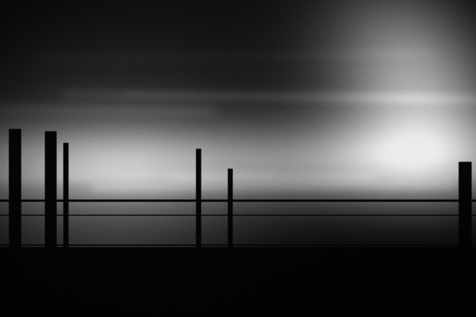 First light, unfinished room
