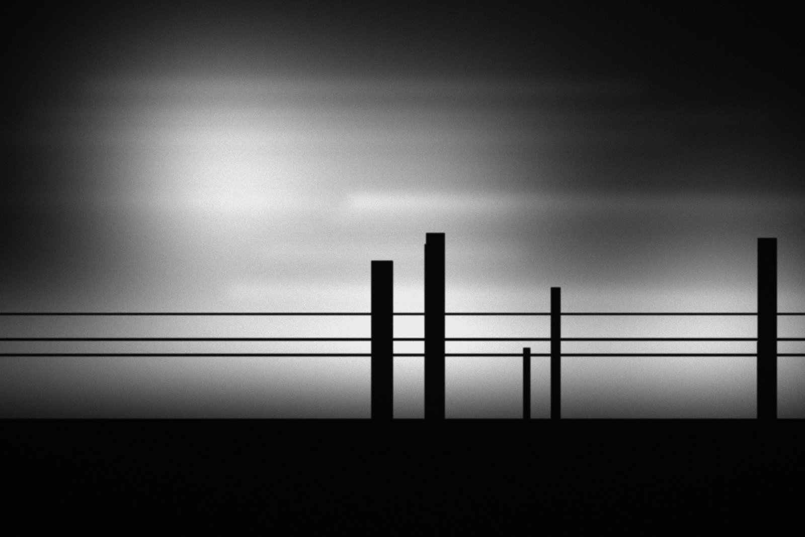 Steam column at dawn